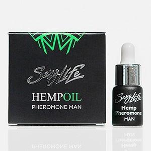 Парфюм Престиж Sexy Life Hemp Oil Pheromone men - Ароматическое парфюмерное масло для мужчин, 5 мл 