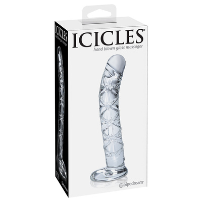 Icicles No. 60 - Clear - Стеклянный фаллоимитотор, 16.5 ми (прозрачный) PipeDream, США 