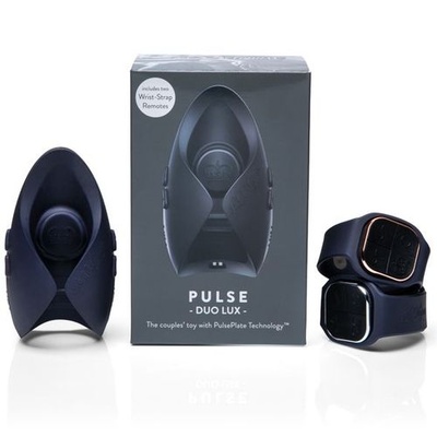 PULSE Duo Lux - Инновационный мужской вибратор, 11,7 см (черный) Hot Octopuss 
