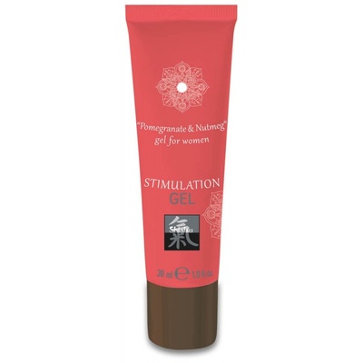 Shiatsu Stimulation Gel - Интимный возбуждающий гель с ароматом граната и мускатного ореха, 30 мл 