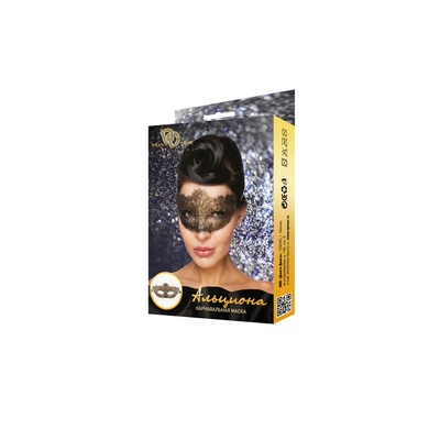 Карнавальная маска Альциона (золото) ООО МиФ 