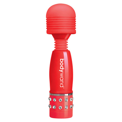 Bodywand Mini Massager Love Edition - Небольшой вибратор-микрофон, 10.2х2.5 см (красный) BodyWand, USA 