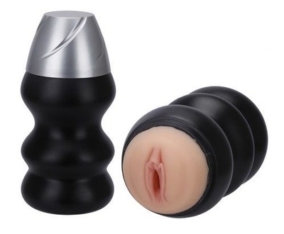NMC Humble - Мастурбатор-вагина в пластиковой колбе, 16.5 см (Телесный) 