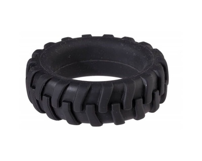 Эрекционное кольцо Menzstuff Penis Tire 4.2 см, черное (Черный) 