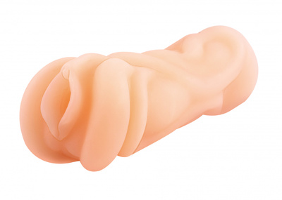 Свободный Ассортимент реалистичный мастурбатор-вагина, 13.2 см (телесный) 