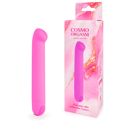 COSMO ORGASM - Мини-вибратор, 13см, 10 режимов вибрации (Розовый) 