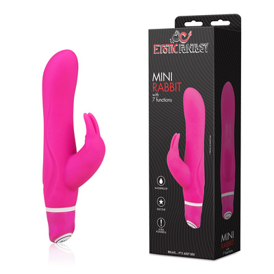 Erotic Fantasy - Мощный вибратор-кролик с 7 функциями (розовый) Erotic Fantasy, Швейцария 
