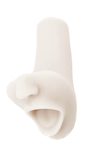 CNT Deep Throat Stroker реалистичный мастурбатор ротик, 15 см (бежевый) 