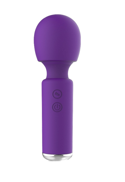 CNT Intimate Wand вонд мини вибратор микрофон 10 режимов вибрации, 12 см (фиолетовый) 