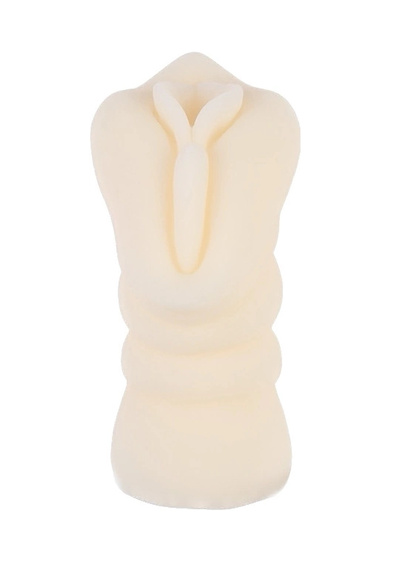 CNT Pocket Pussy компактный реалистичный мастурбатор вагина, 12 см (бежевый) 