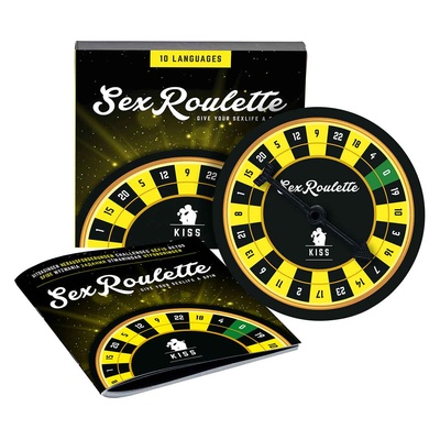 Sex Roulette Kiss - Игра настольная рулетка Tease&Please, Нидерланды 