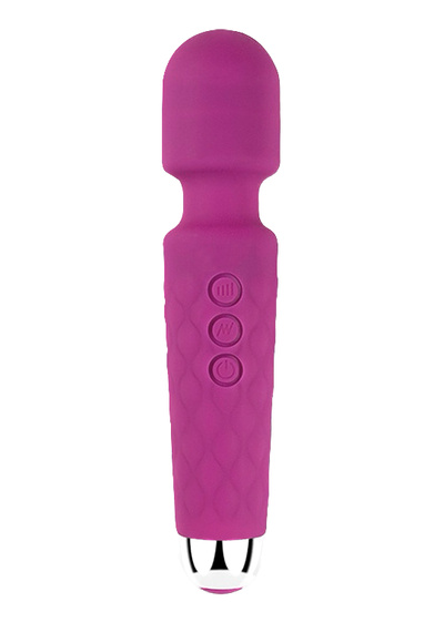 CNT Knight перезаряжаемый вибратор микрофон 8 скоростей и 20 режимов вибрации, 20.2 см (розовый) 