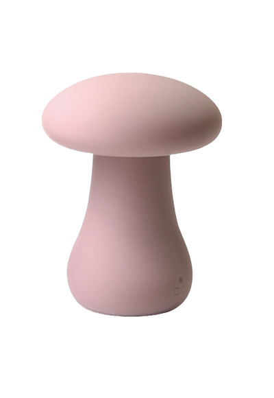 CNT Oyster Mushroom перезаряжаемый вибратор для клитора, 7.4х6.5 см (розовый) (Светло-розовый) 