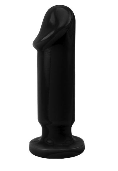 CNT Anal Trainer L большая анальная пробка, 16.5х4.8 см (чёрный) (Черный) 