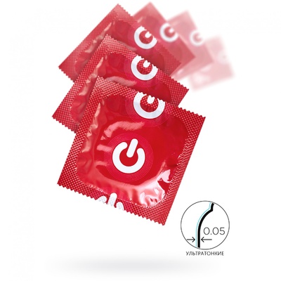 R&S Consumer Goods GmbH On Super Thin - Большая упаковка ультратонких презервативов (100 шт) (Прозрачный) 