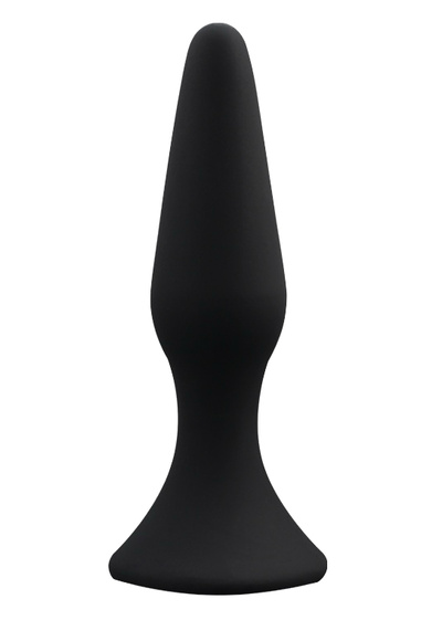 Пробка CNT Anal Rider классическая анальная пробка, XL 13.5х3.8 см (чёрный) (Черный) 