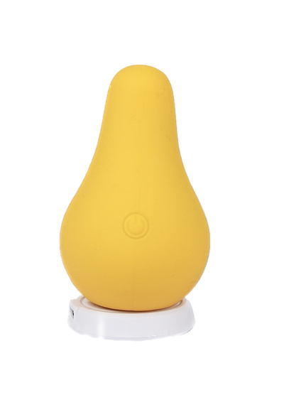 CNT Juicy Pear перезаряжаемый вибратор для клитора 10 режимов, 8.2 см (желтый) 