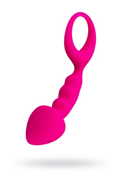 Анальная втулка ToDo by Toyfa Bong, силикон, розовая, 12,5 см, Ø 2,5 см (Розовый) 