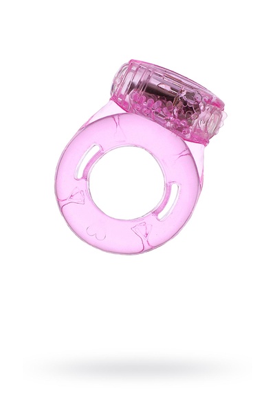 Виброкольцо TOYFA, TPE, розовый Toyfa Basic 