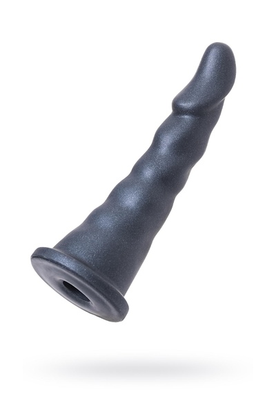 Насадка для страпона RealStick Strap-On by TOYFA Axel, PVC, чёрный, 17,5 см (Черный) 