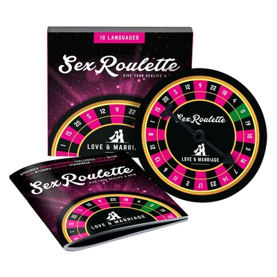 Игра настольная рулетка Sex Roulette Love & Marriage Tease&Please, Нидерланды (Мульти) 