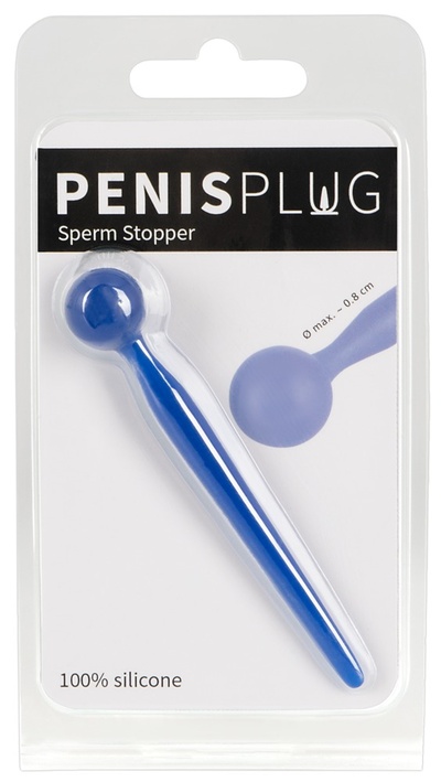 Penis Plug - Уретральный Стимулятор, 9,6 см (синий) You2Toys 
