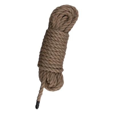 Веревка для связывания Easytoys Hemp Bondage Rope, 10м, коричневая 