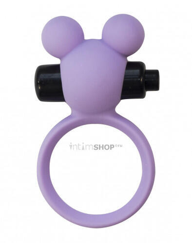 Эрекционное кольцо Lola Toys Emotions Minnie с вибропулей, фиолетовое Lola Games Emotions (Фиолетовый) 