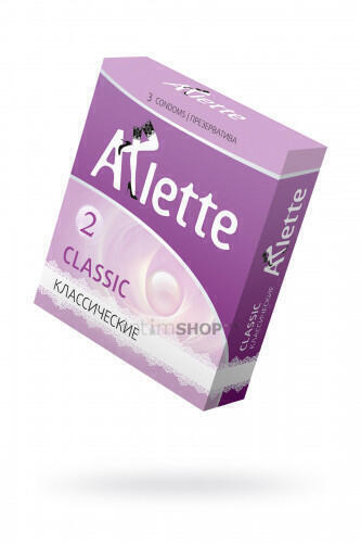 Презервативы Arlette Classic, Классические, 3 шт. (Прозрачный) 