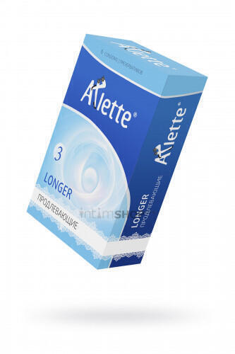 Презервативы Arlette Longer Продлевающие, 6 шт. (Прозрачный) 