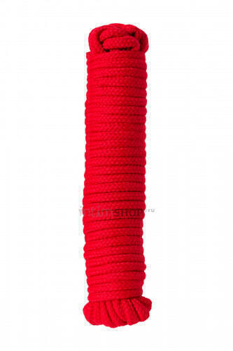 Веревка для бондажа Штучки-дрючки 10 м, красный 