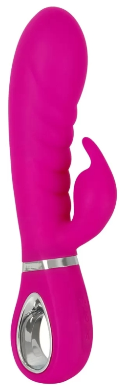 XOUXOU - Вибратор - кролик, 20,2 см, 2 мотора (розовый) 