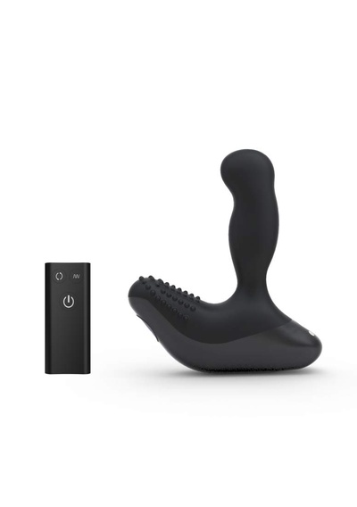 Nexus Revo Air - Массажер простаты с вращающейся головкой, 10 см (черный) 