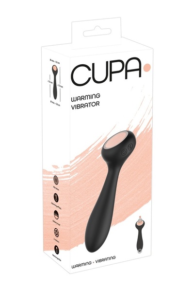 CUPA Warming - Вибратор, 17,3 см (черный) You2Toys 