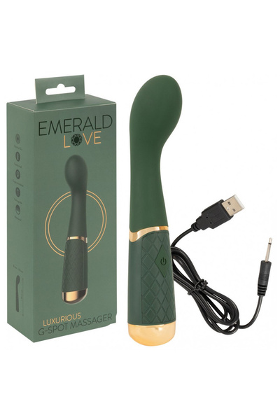 Emerald Love Luxurious - Вибратор G-точки, 19,5 см (зеленый) You2Toys 