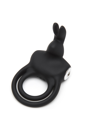 Happy Rabbit Cock Ring - Вибронасадка с кольцом, 5,5 см (черный) Fifty Shades of Grey 