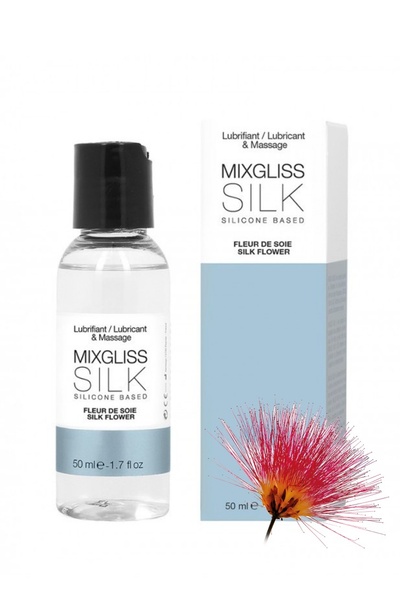 MixGliss Fleur De Soie Silk - Смазка на силиконовой основе, 50 мл 