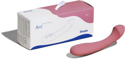 Dame Arc G-Spot - Вибратор для стимуляции точки G, 11,5 см (розовый) 