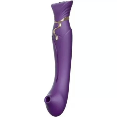 Zalo Queen Set G-Spot - Вибратор, 21,6 см (фиолетовый) 