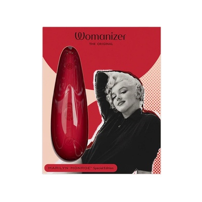 Бесконтактный клиторальный стимулятор Womanizer Classic 2 Marilyn Monroe, красный 
