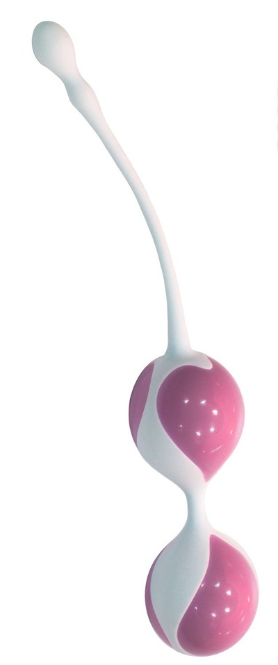 Вагинальные шарики Juicy Toyz 2, розовые (Розовый) 