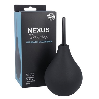 Анальный душ Nexus с обратным клапаном (черный) 