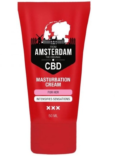 CBD from Amsterdam - Крем для мастурбации для нее, 50 мл PharmQuests (Прозрачный) 