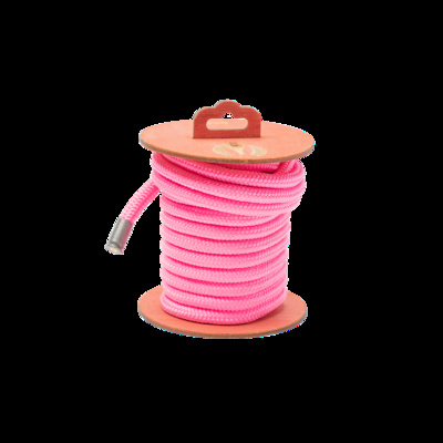 Нейлоновая веревка для шибари Pink Rabbit розовая, 5 м (Розовый) 