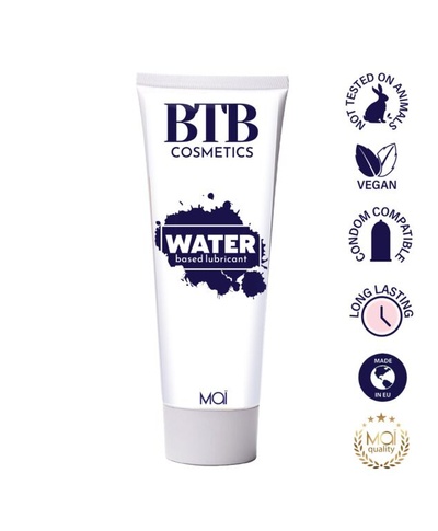 BTB Water - Лубрикант на водній основі, 100 мл BTB Cosmetics 