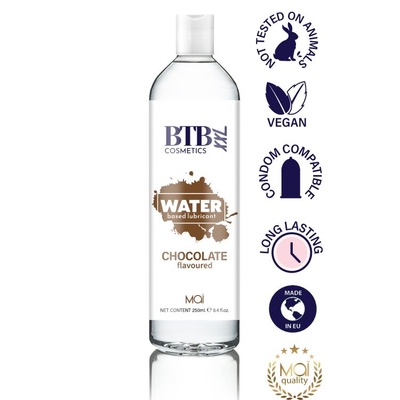 BTB Flavored Chocolat - Мастило на водній основі з ароматом шоколаду, 250 мл BTB Cosmetics 