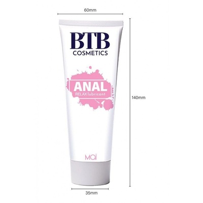 BTB Anal Relax - Анальний лубрикант на водній основі, 100 мл BTB Cosmetics 