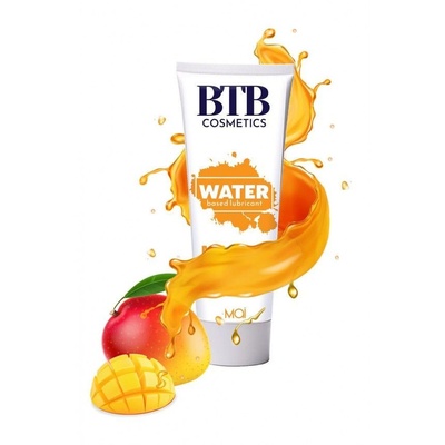 BTB Flavored Mango - Лубрикант на водній основі з ароматом манго, 100 мл BTB Cosmetics 