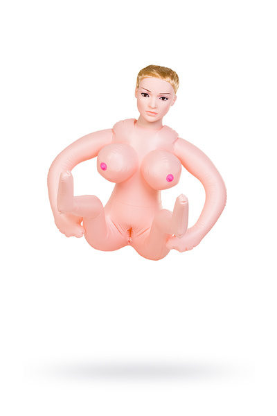 Кукла надувная Dolls-X by TOYF Liliana с реалистичной головой, блондинка, с двумя отверстиями TOYFA 