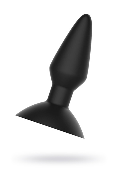 Анальная вибровтулка Magic Motion Equinox, силикон, черная, 8,8 см (Черный) 